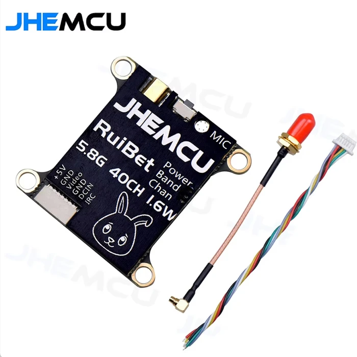 JHEMCU RuiBet Tran-3016W 5.8G 40CH 1.6W