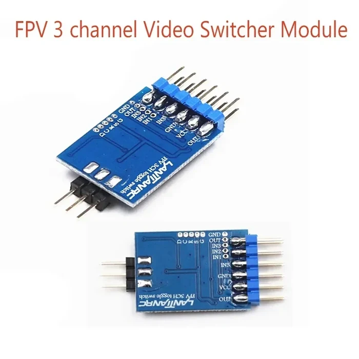 3-х канальний світч відеосигналу Video Switcher Module 3 way