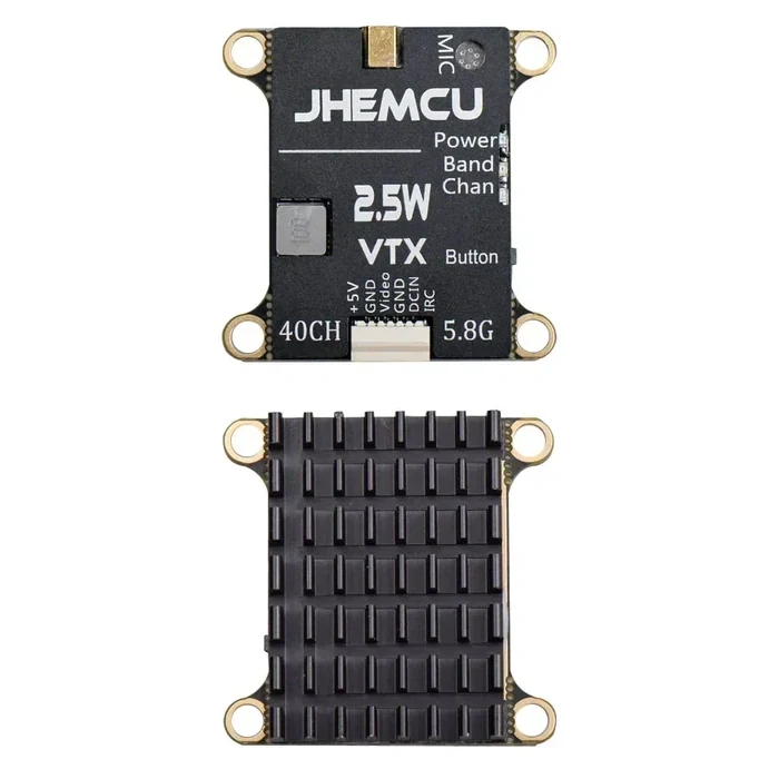 JHEMCU 2.5W VTX 5.8G 40CH Adjustable FPV Transmitter