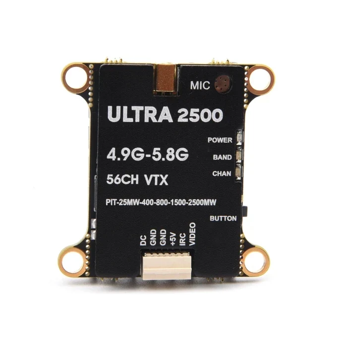 FPV 4.9G-5.8G 2.5W 56CH Transmitter VTX Ultra