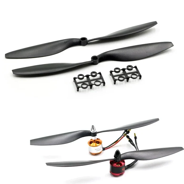 Пропелери Gemfan ABS 1045 чорні (CW+CCW)