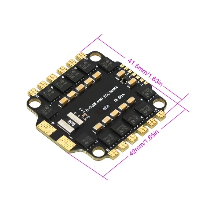 BLHeli_S 60A 4-в-1 ESC UANGEL