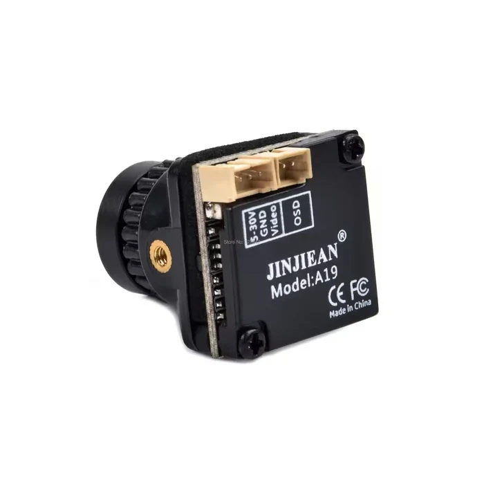 FPV Камера 1/3 CMOS 1500TVL B19 Mini FPV Camera 2.1mm Lens Power 5V-30V PAL / NTSC чорна