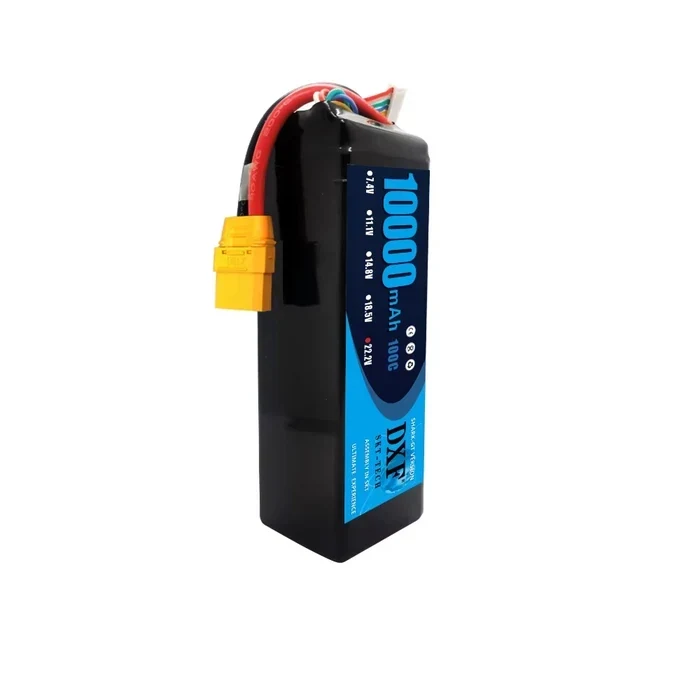 Аккумулятор DXF 6S 22.2v 10000mah 100c LiPo Battery XT90