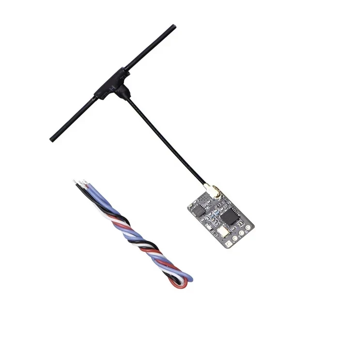JHEMCU ExpressLRS RX24T 2.4G ELRS Radio Nano Long Range Receiver