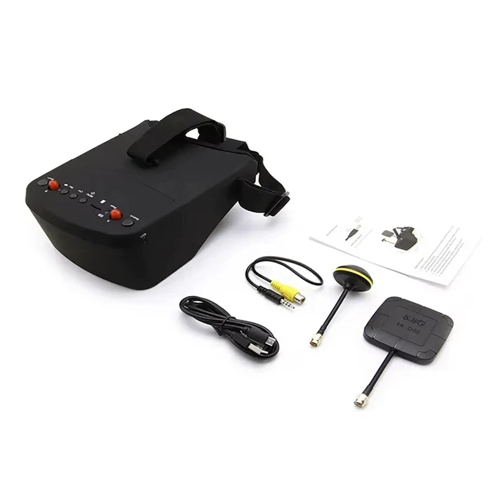 Відеошолом EV800D 5.8G 40CH FPV Goggles 5 Inch 854*480 LS800D Video