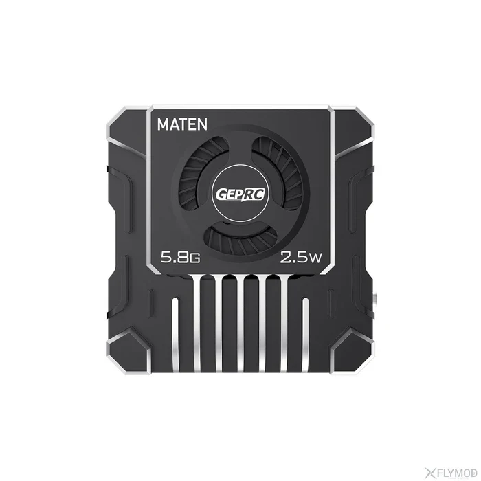 GEPRC MATEN 5.8G 2.5W VTX PRO – потужний відеопередавач із мікрофоном, охолодженням