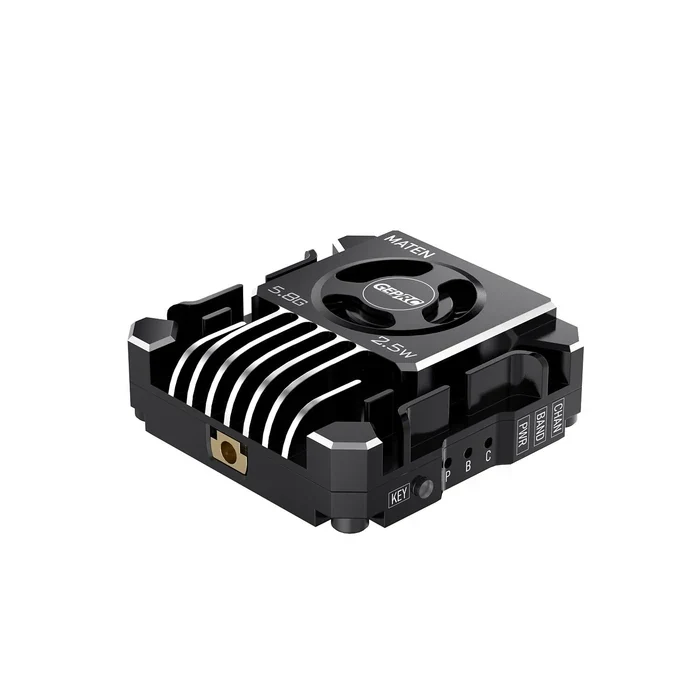 GEPRC MATEN 5.8G 2.5W VTX PRO – потужний відеопередавач із мікрофоном, охолодженням