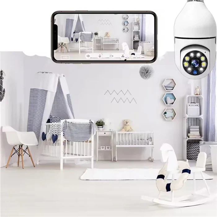 Tuya Smart life wifi камера 1080p e27