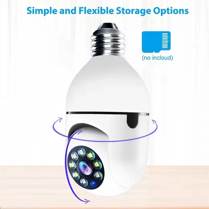 Tuya Smart life wifi камера 1080p e27