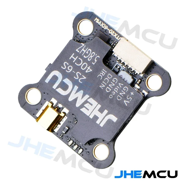 JHEMCU 20-600 — FPV відеопередавач 5.8GHz 600mW (40CH, 20x20мм)