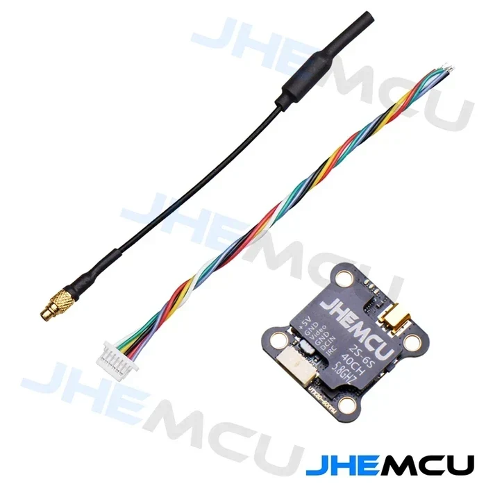 JHEMCU 20-600 — FPV відеопередавач 5.8GHz 600mW (40CH, 20x20мм)