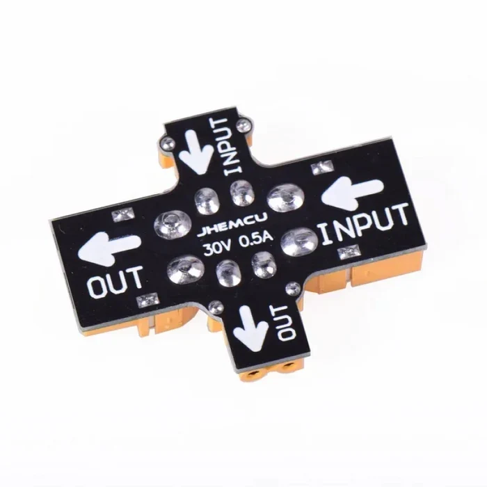 JHEMCU Smoke Stopper 1–6S (XT30/XT60) — Захист від КЗ і диму для FPV-дронів