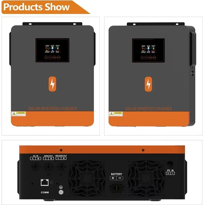 Інвертор гібридний PowMr 6.2KW 48V