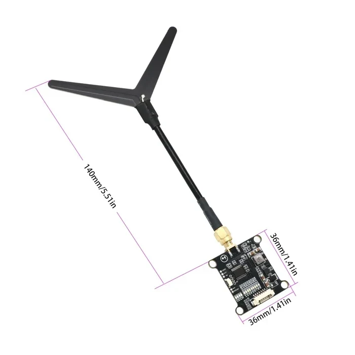 Readytosky 1.2G 1W VTX 1000mW 1.3GHz Відеопередавач для FPV