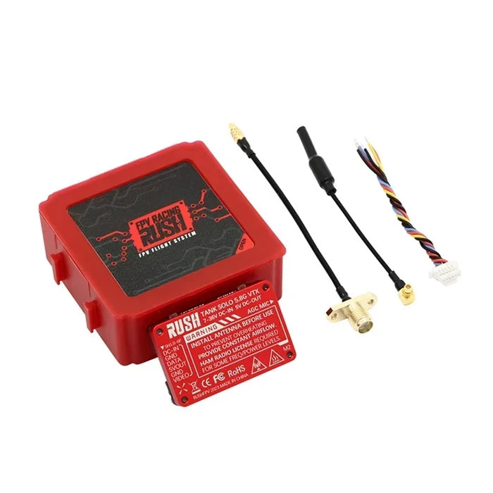 RUSH Solo Tank 5.8G VTX Video Transmitter CNC shell 1.6W