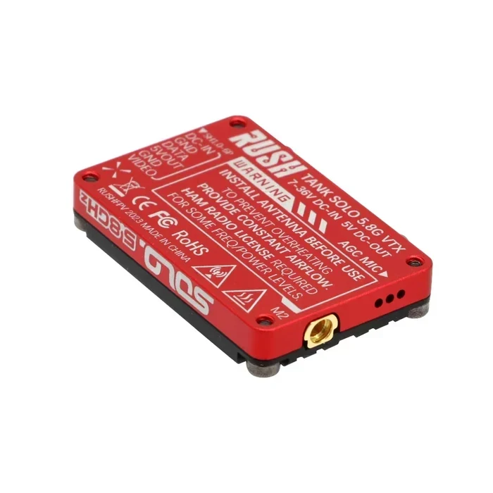 RUSH Solo Tank 5.8G VTX Video Transmitter CNC shell 1.6W