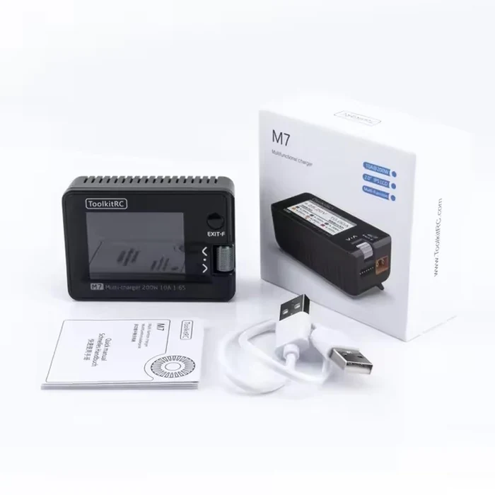 ToolkitRC M7 200W 10A DC Balance Charger Discharger
