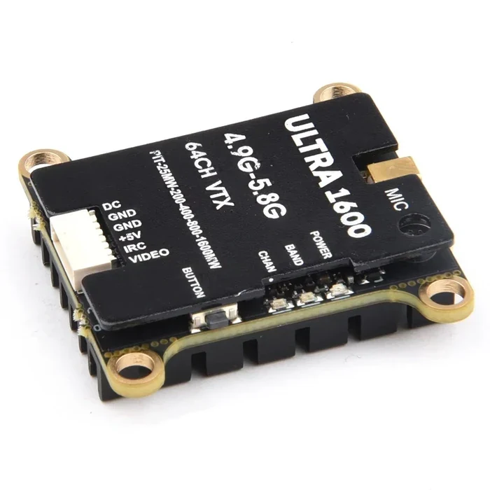 FPV 4.9G-5.8G 1.6W 64CH Transmitter VTX Ultra